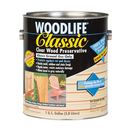 Woodlife Wolman Woodlife Clear Water-Based Wood Preservative 1 gal 00903